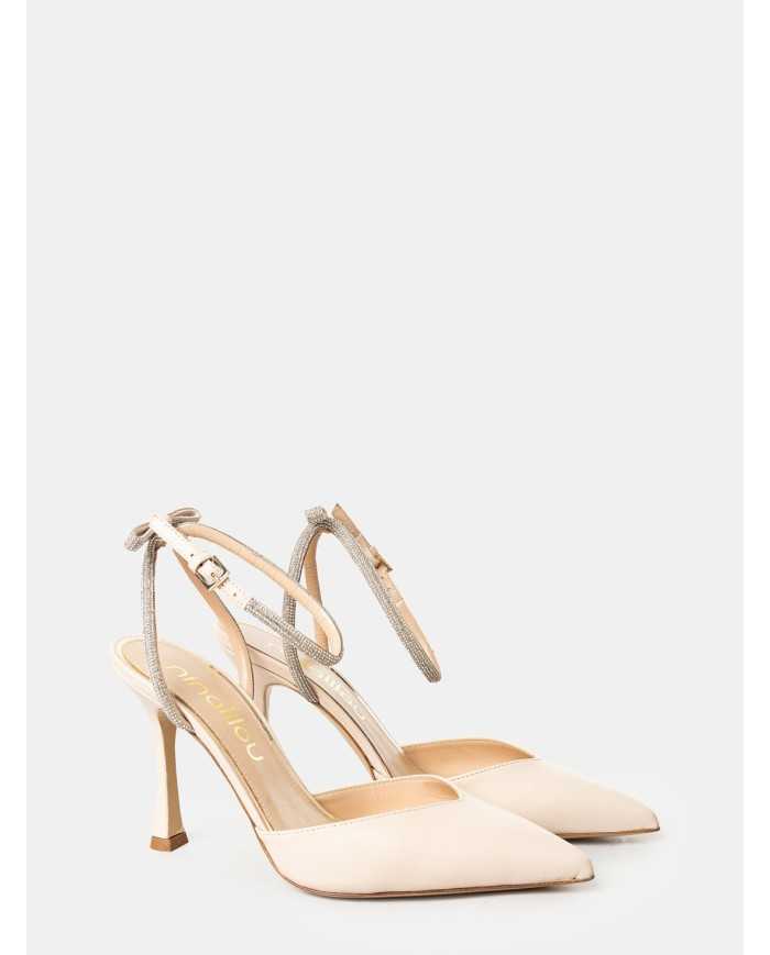 ninalilou Sandalo slingback gioiello