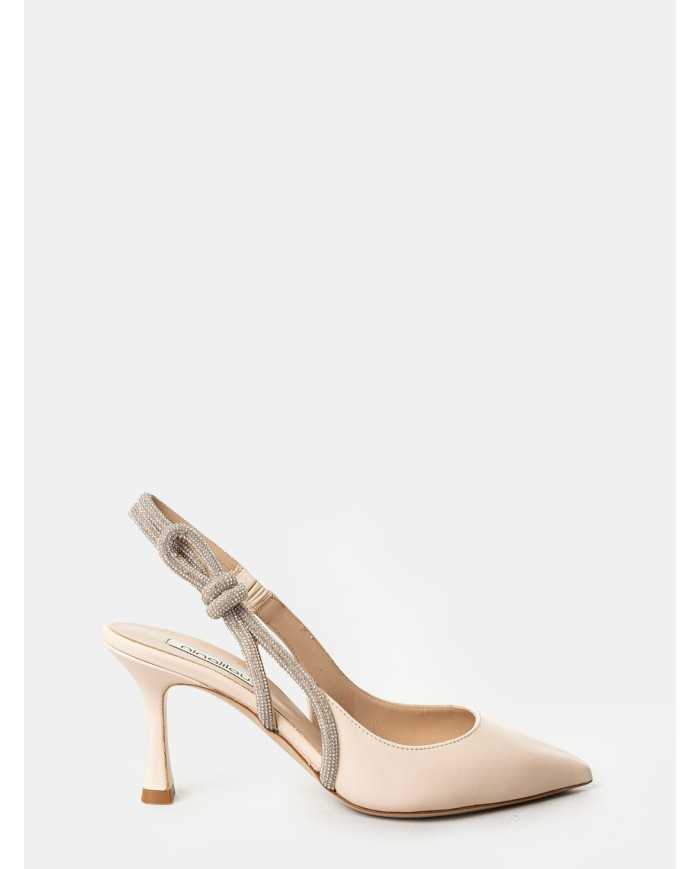 ninalilou Sandalo slingback gioiello