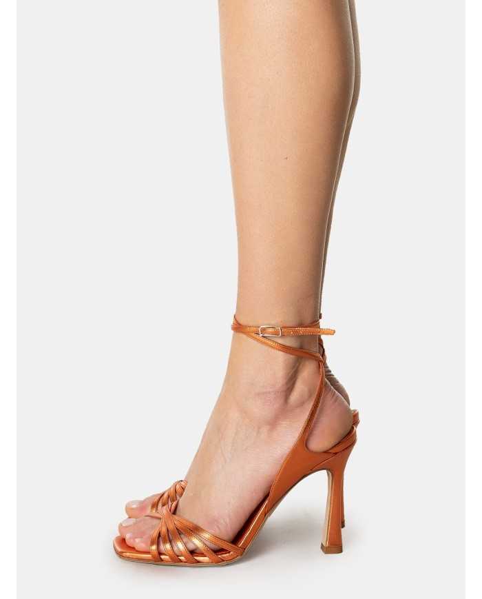 LELLA BALDI Sandalo laminato