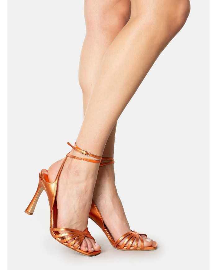 LELLA BALDI Sandalo laminato