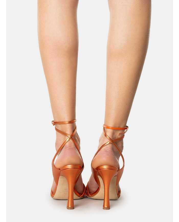 LELLA BALDI Sandalo laminato