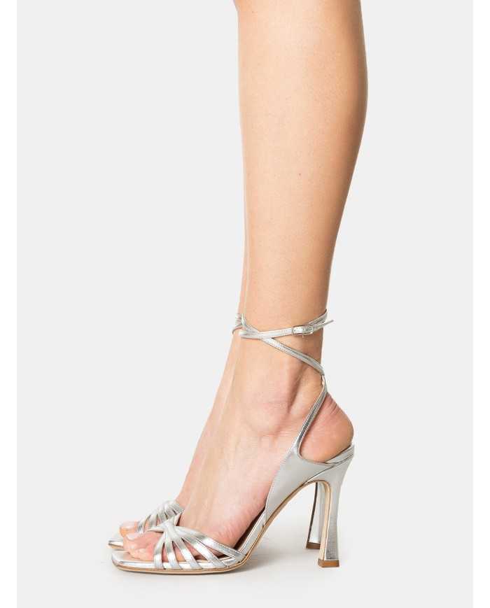 LELLA BALDI Sandalo laminato