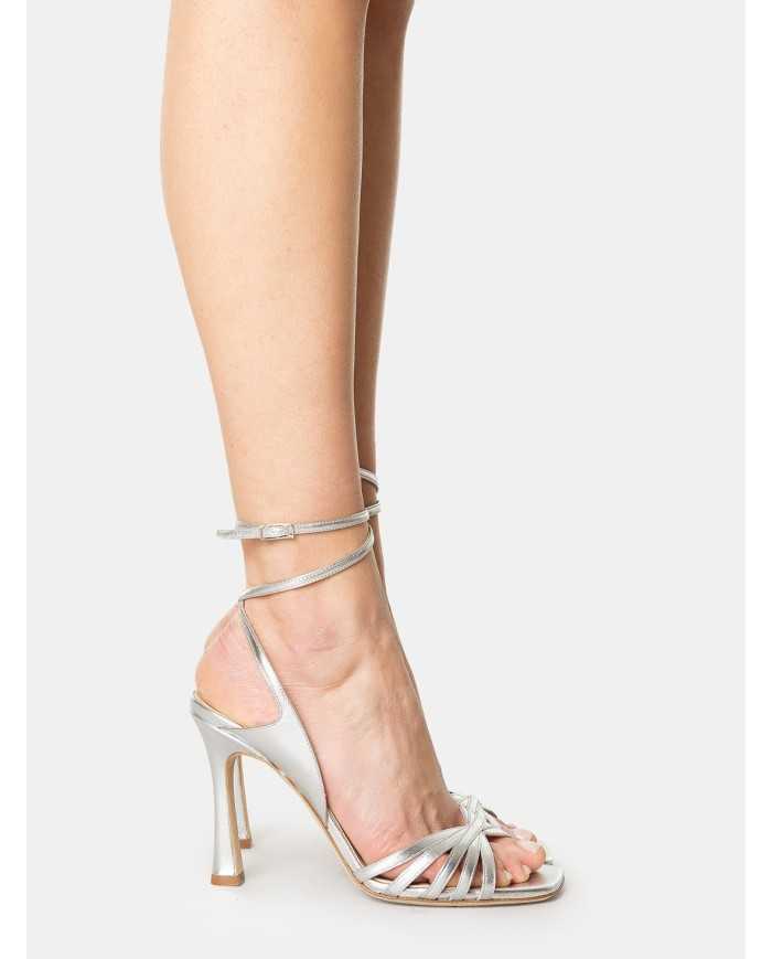 LELLA BALDI Sandalo laminato