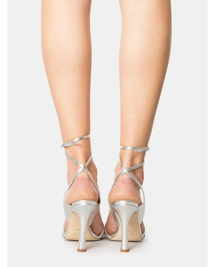 LELLA BALDI Sandalo laminato