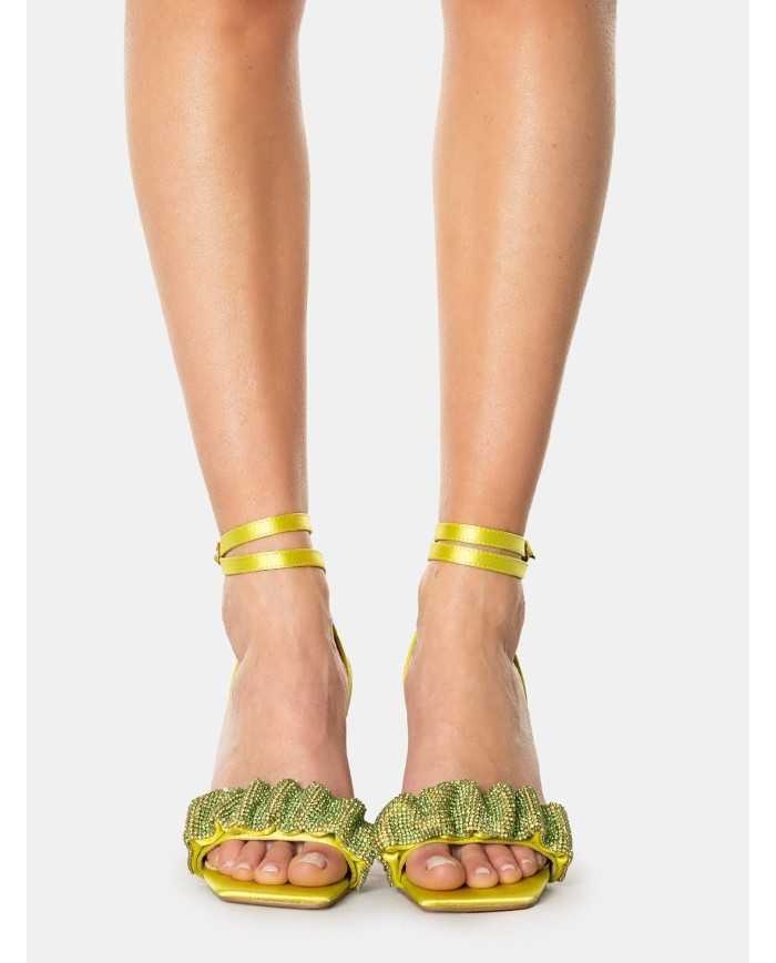 TWENTY FOURHAITCH Sandalo in raso