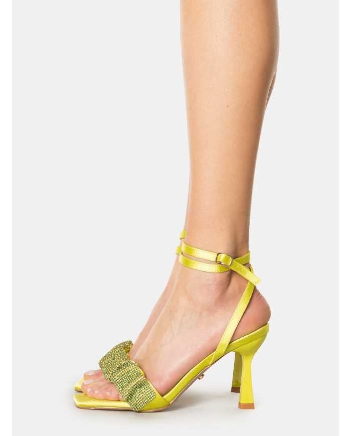 TWENTY FOURHAITCH Sandalo in raso