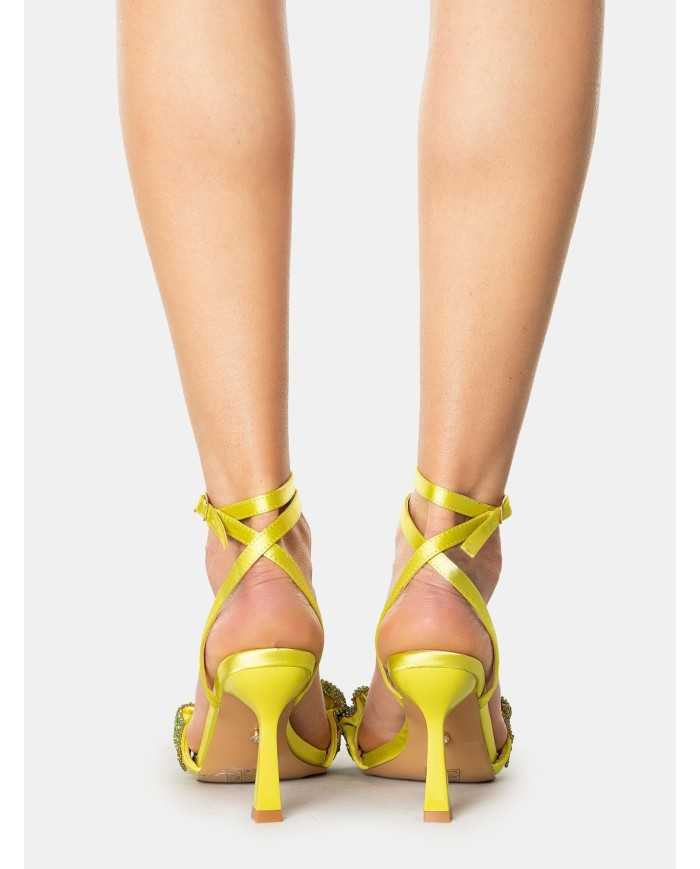 TWENTY FOURHAITCH Sandalo in raso