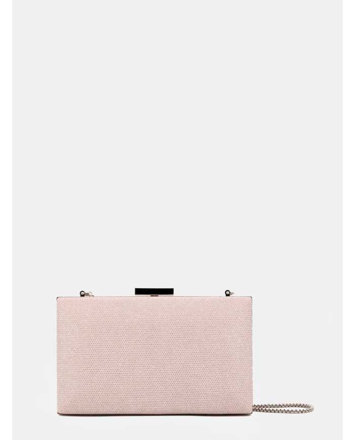 TWENTY FOURHAITCH Borsa clutch laminata