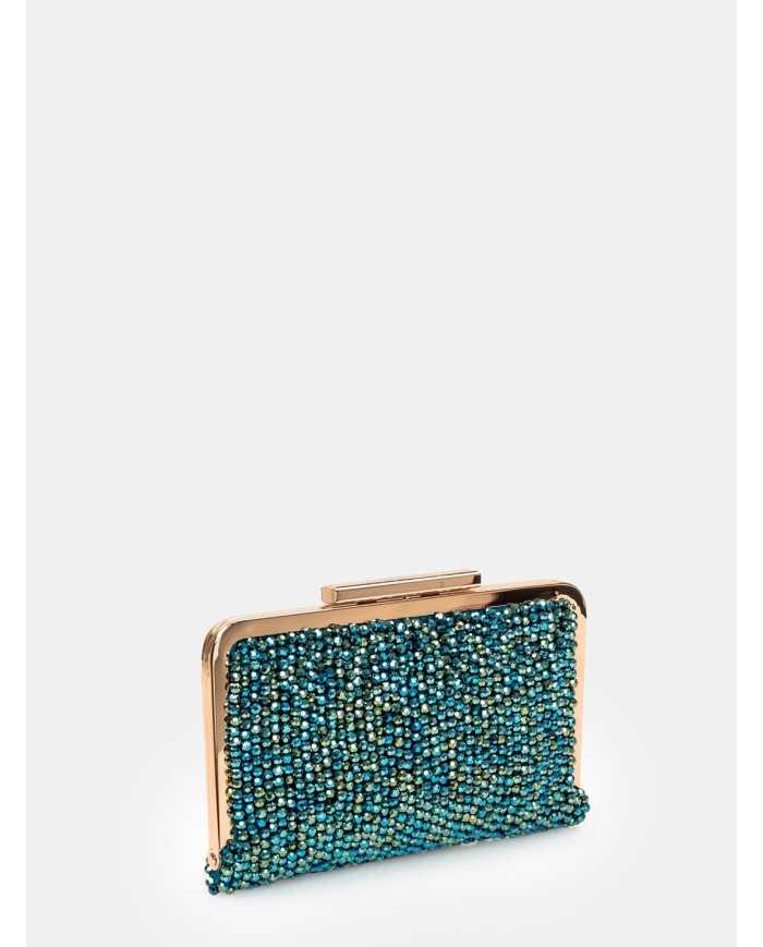 TWENTY FOURHAITCH Borsa con cristalli