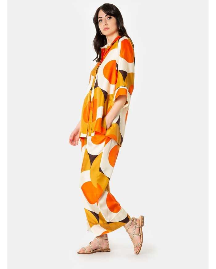 BEATRICE B Pantalone in seta