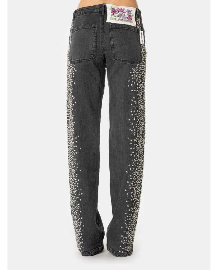 DES_PHEMMES Jeans ricamato