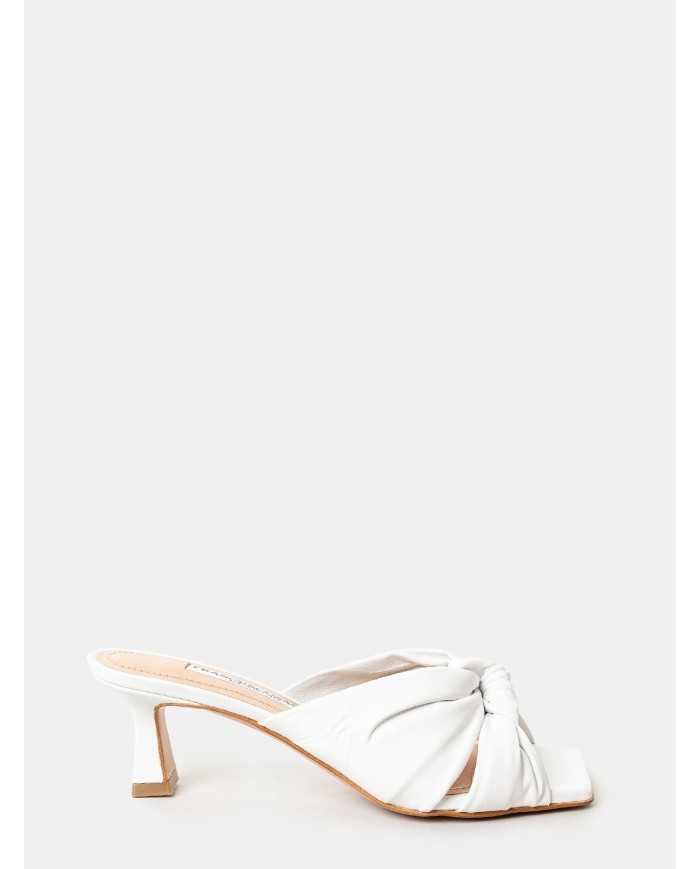 FRANCESCO SACCO Sandalo sabot in nappa