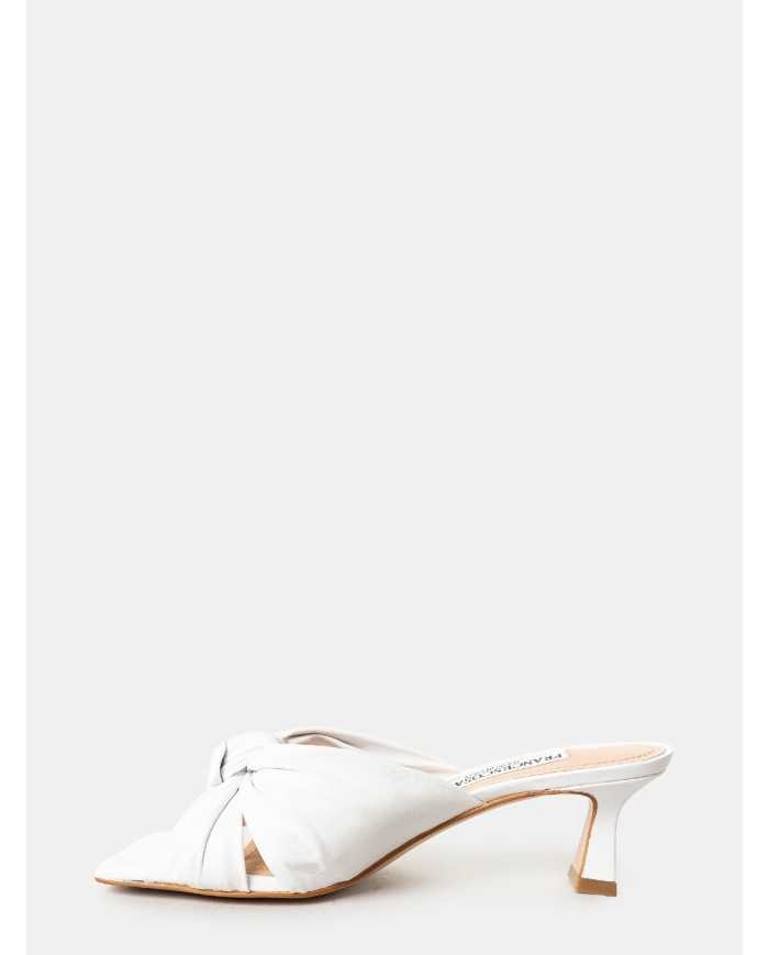 FRANCESCO SACCO Sandalo sabot in nappa