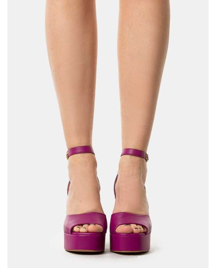 BIANCA DI' Sandalo in pelle