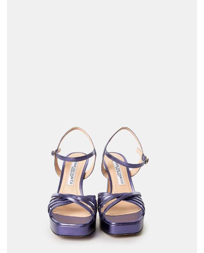 FRANCESCO SACCO Sandalo laminato