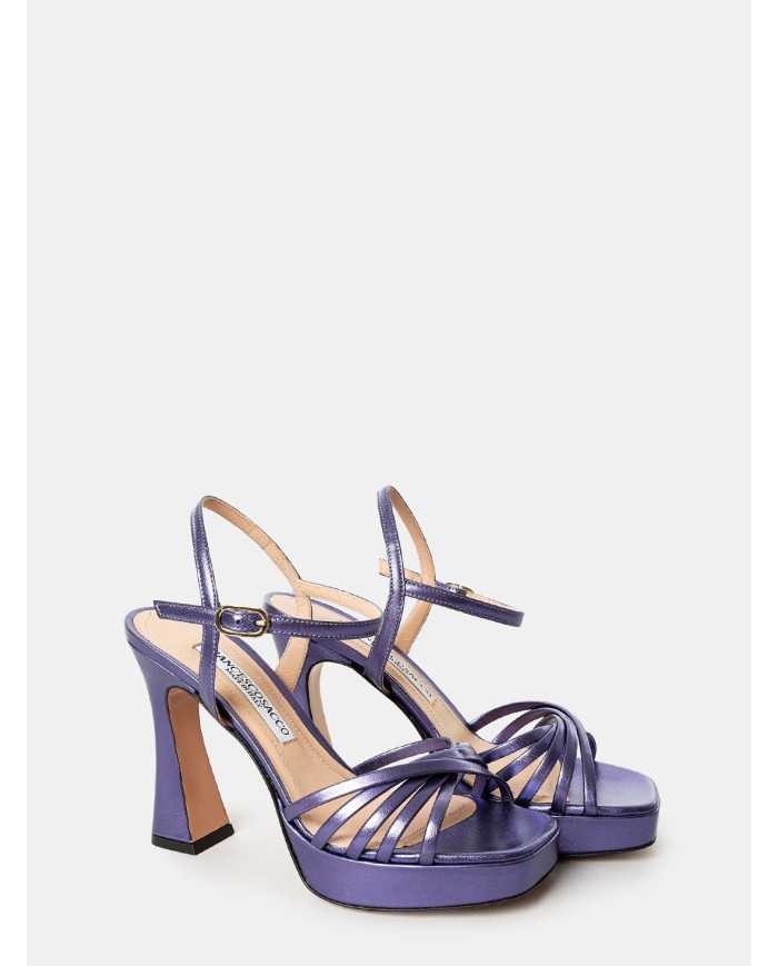 FRANCESCO SACCO Sandalo laminato