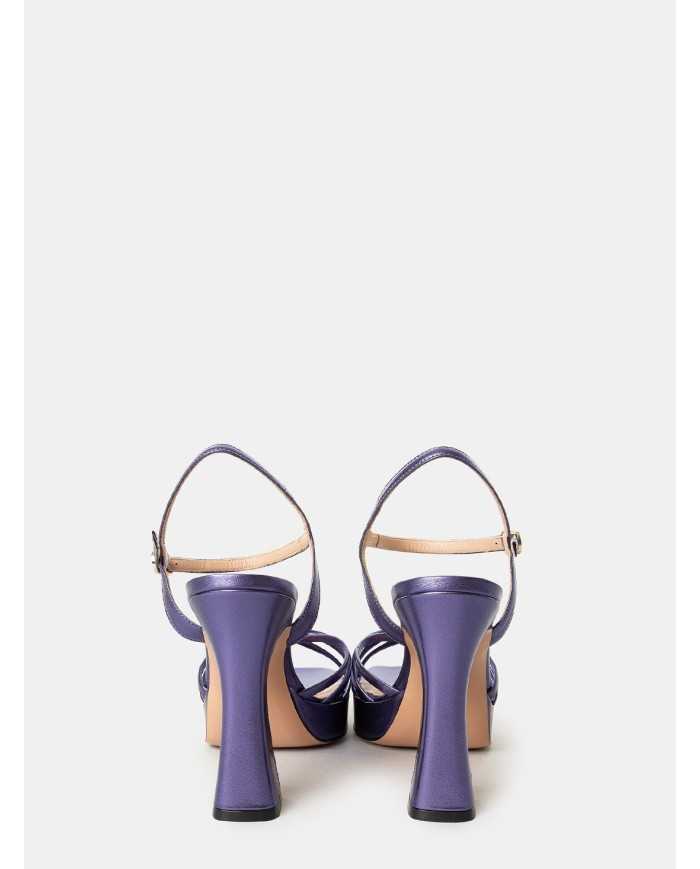 FRANCESCO SACCO Sandalo laminato