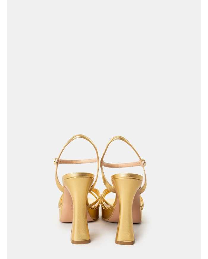 FRANCESCO SACCO Sandalo laminato