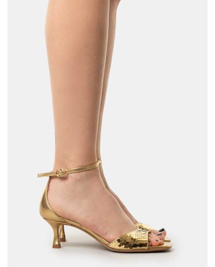 ROBERTO FESTA Sandalo con paillettes