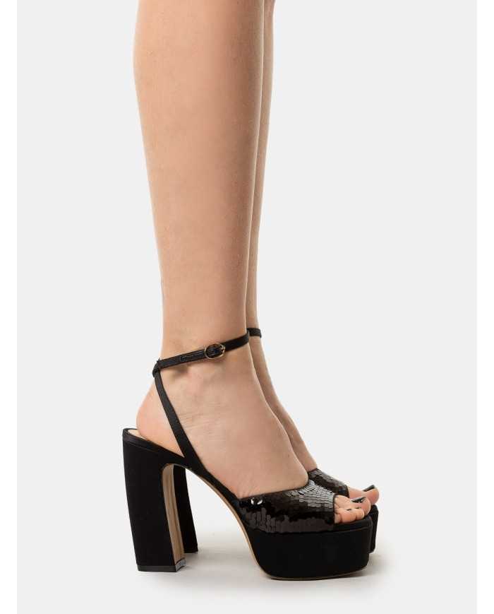 ROBERTO FESTA Sandalo con paillettes