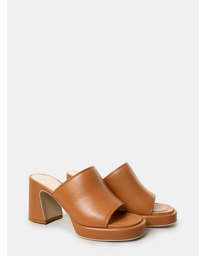 SILVIE Sandalo sabot in pelle