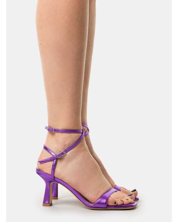 LELLA BALDI Sandalo laminato