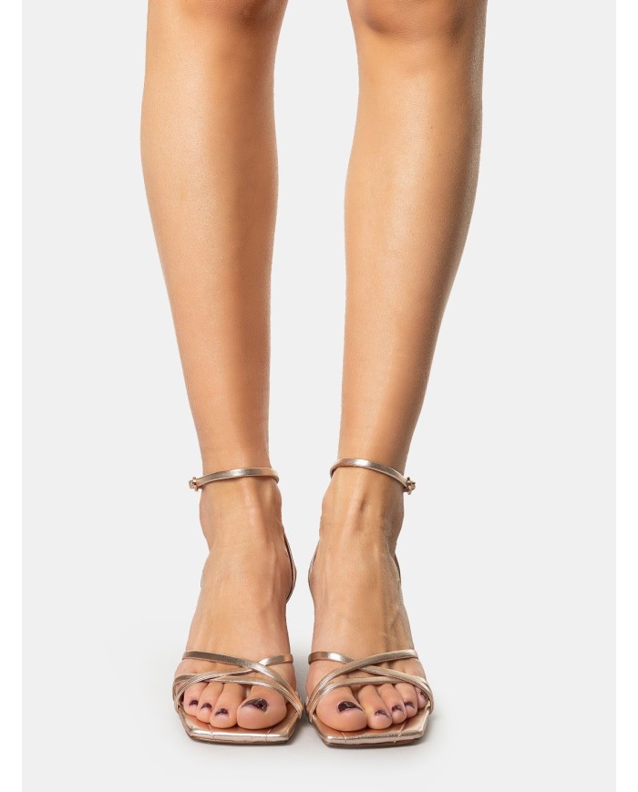 FRANCESCO SACCO Sandalo laminato