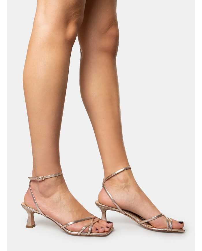 FRANCESCO SACCO Sandalo laminato