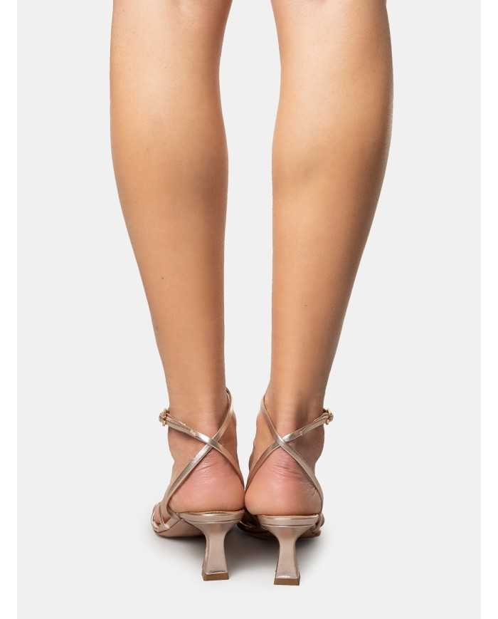 FRANCESCO SACCO Sandalo laminato