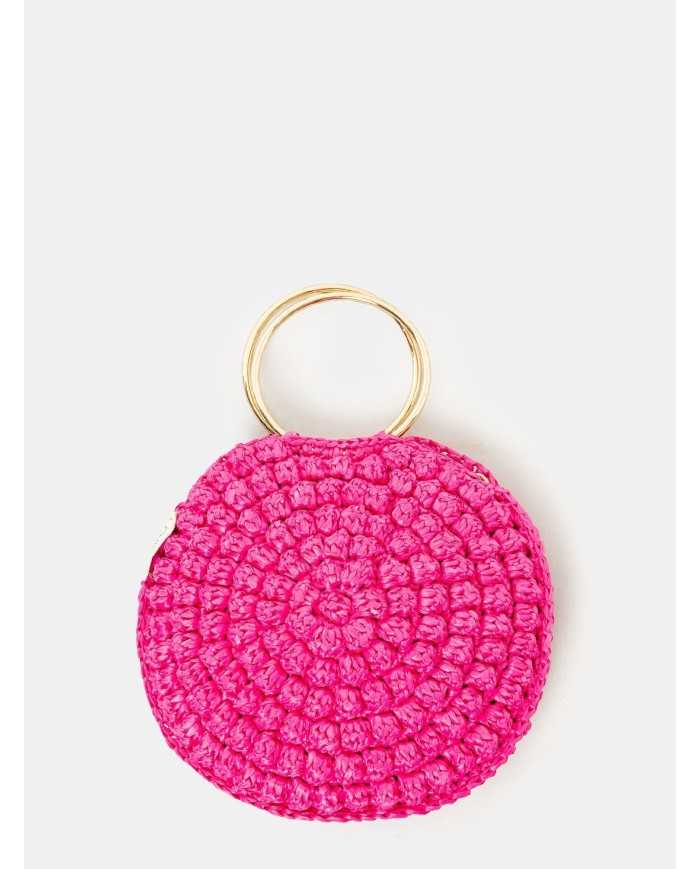CHICA Handmade Borsa grande in rafia PIPPO