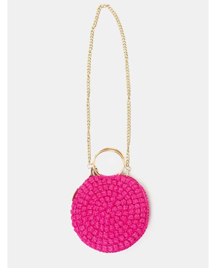 CHICA Handmade Borsa grande in rafia PIPPO