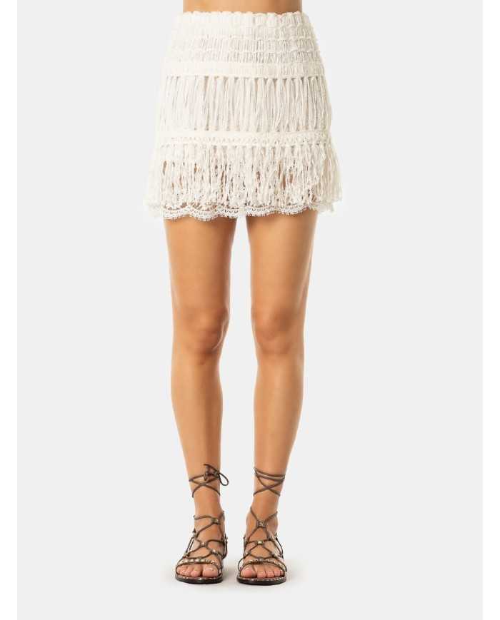 ERMANNO SCERVINO Gonna mini sfrangiata