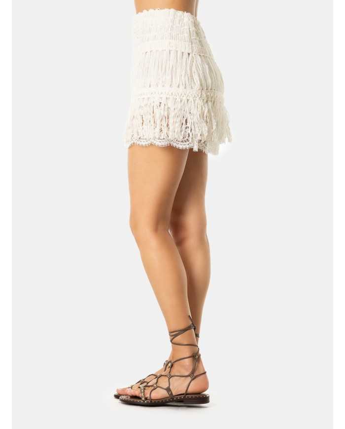 ERMANNO SCERVINO Gonna mini sfrangiata