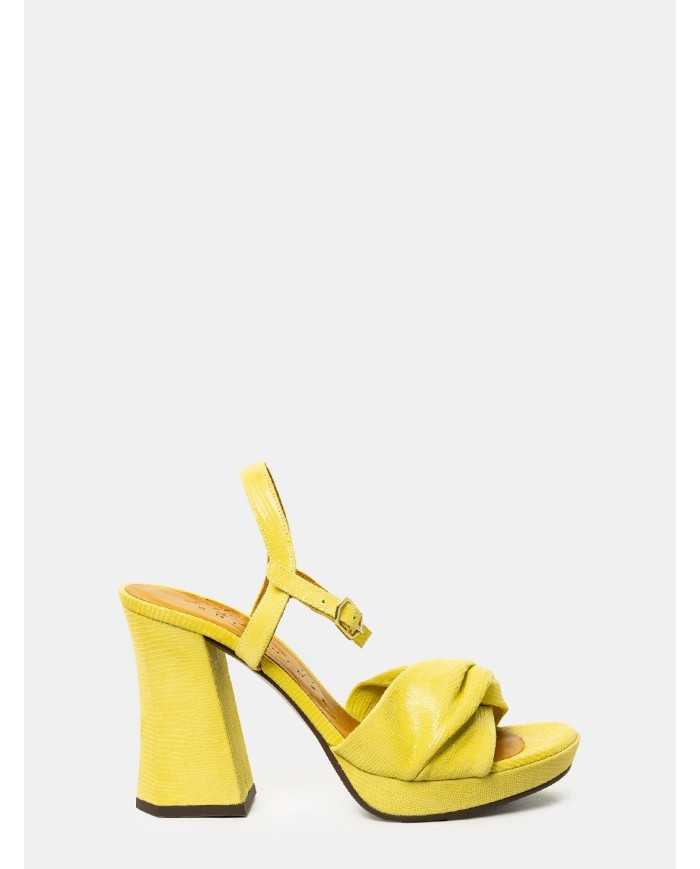 CHIE MIHARA Sandalo in pelle stampata