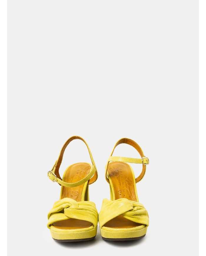 CHIE MIHARA Sandalo in pelle stampata