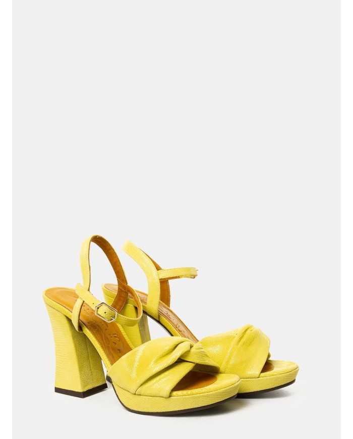 CHIE MIHARA Sandalo in pelle stampata