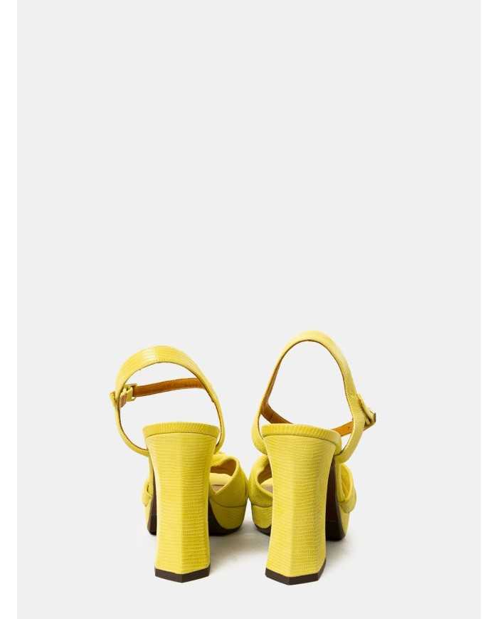 CHIE MIHARA Sandalo in pelle stampata