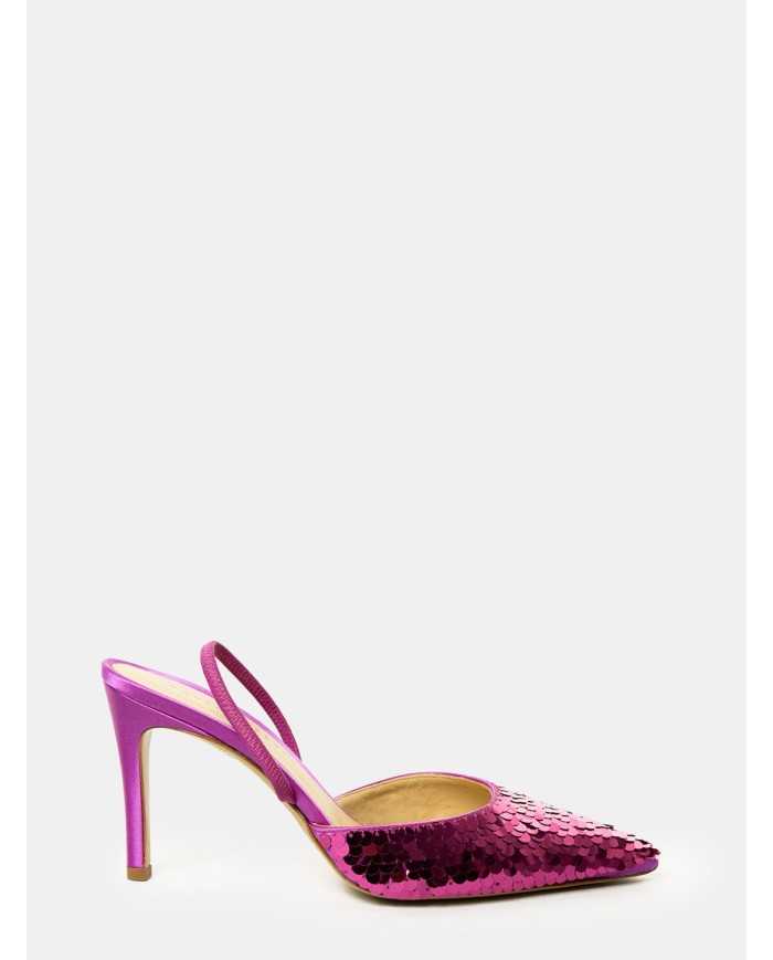 ROBERTO FESTA Sandalo slingback in paillettes