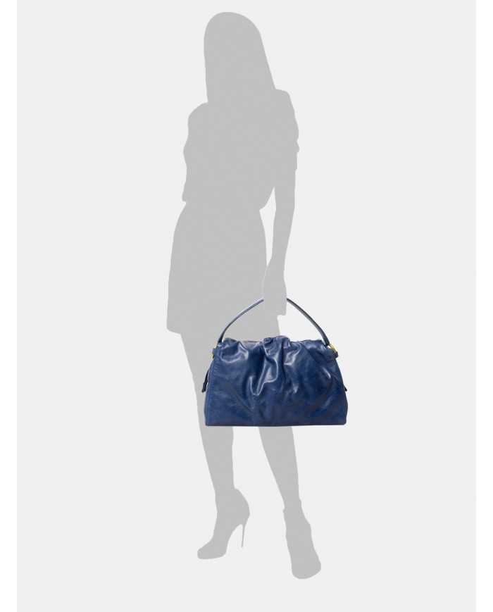 ORCIANI Borsa in pelle effetto vintage