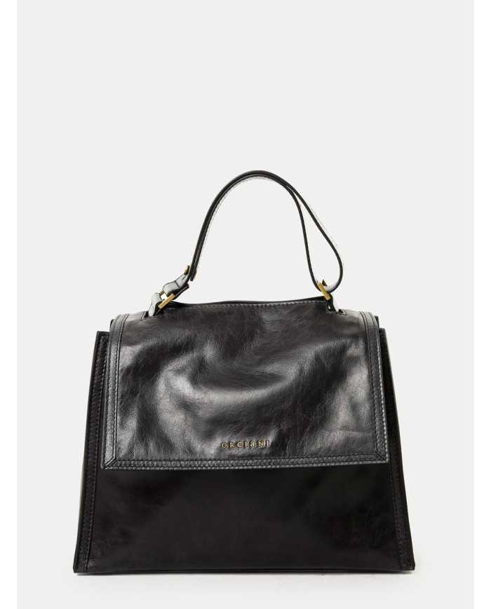 ORCIANI Borsa Sveva in pelle effetto vintage