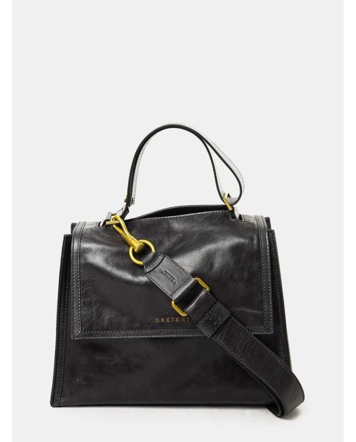 ORCIANI Borsa Sveva in pelle effetto vintage