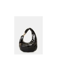 BORBONESE Borsa Hobo in vernice