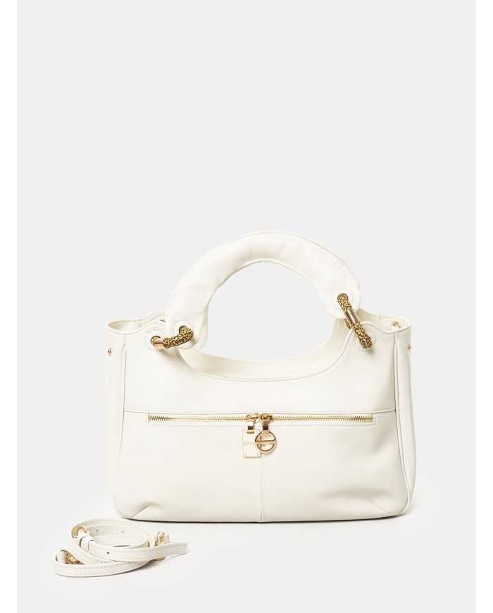 BORBONESE Borsa bauletto in pelle