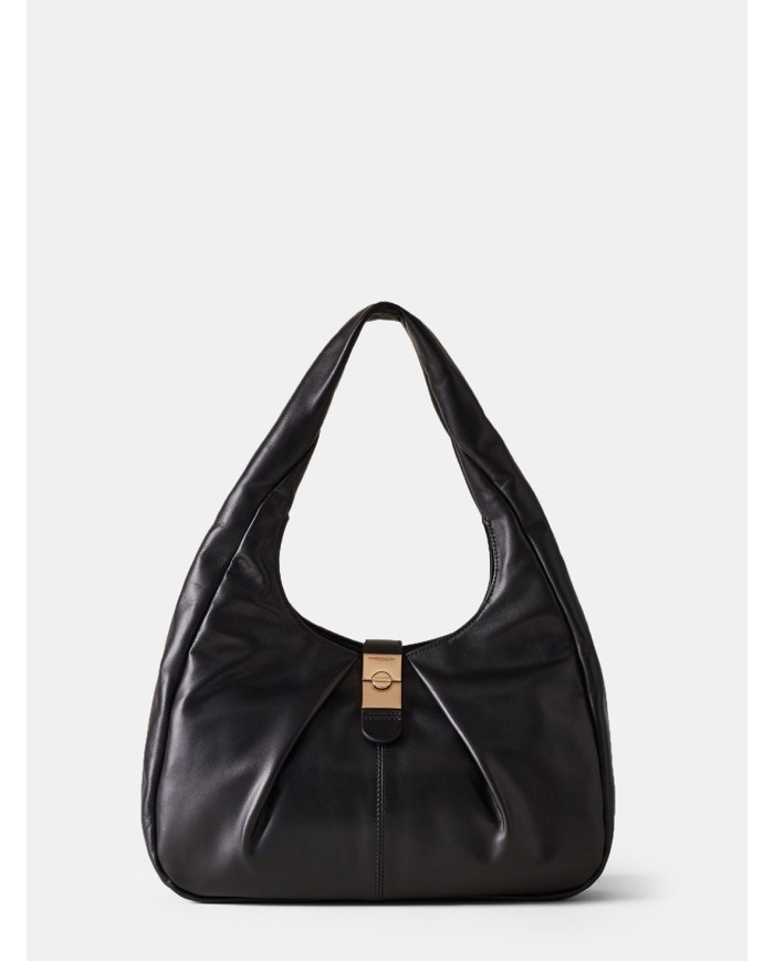 BORBONESE Borsa Hobo medium in nappa