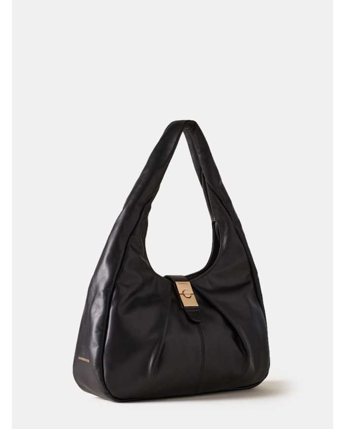 BORBONESE Borsa Hobo medium in nappa