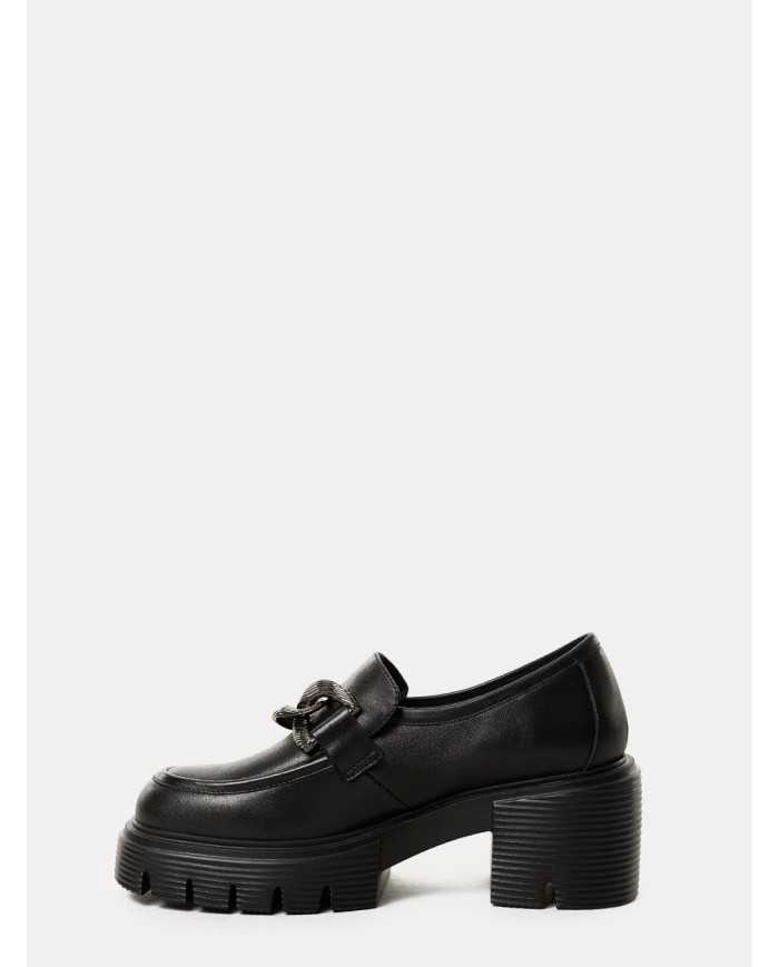 JEANNOT Mocassino con accessorio catena