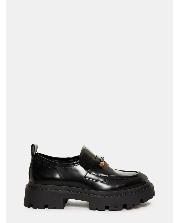 ASH Mocassino in pelle con morsetto