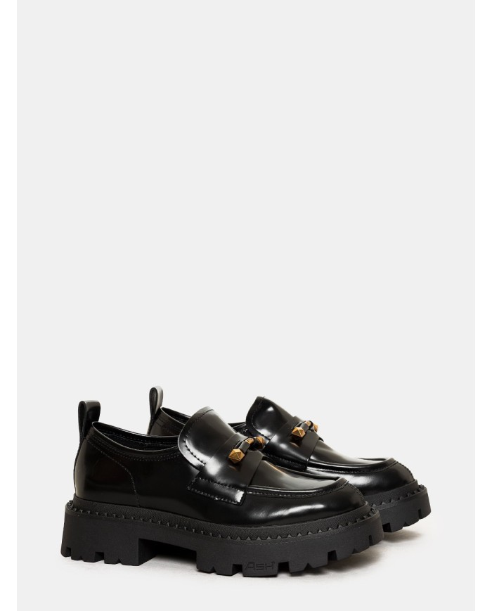 ASH Mocassino in pelle con morsetto