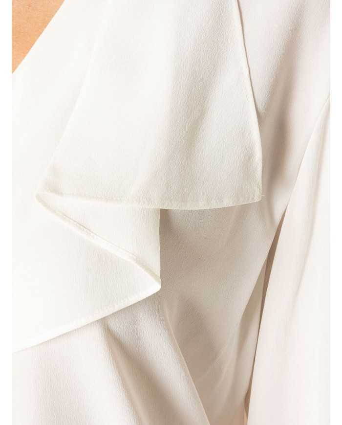 MAXMARA STUDIO Camicia in seta con rouches