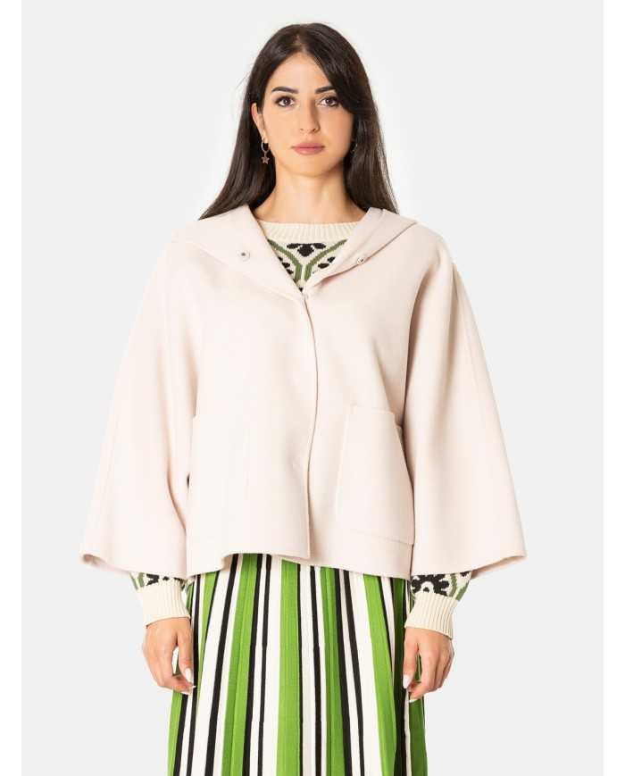 MAXMARA WEEKEND Cappotto corto con cappuccio